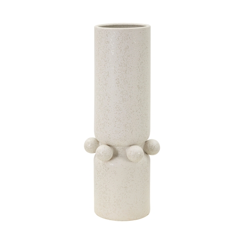 Nowoczesna waza ceramiczna z matowym wykończeniem Bubbles Promocja
