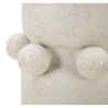 Nowoczesna waza ceramiczna z matowym wykończeniem Bubbles Rabaty