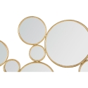 Dekoracja ścienna z okrągłych, złotych luster Mirrors Oferta