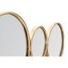 Dekoracja ścienna z okrągłych, złotych luster Mirrors Sprzedaż