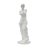 Klasyczna dekoracyjna figura stołowa z białej polirezyny h49cm Greek Promocja