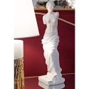 Klasyczna dekoracyjna figura stołowa z białej polirezyny h49cm Greek Sprzedaż