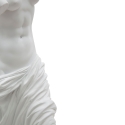 Klasyczna dekoracyjna figura stołowa z białej polirezyny h49cm Greek Rabaty