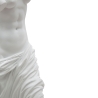 Klasyczna dekoracyjna figura stołowa z białej polirezyny h49cm Greek Rabaty