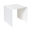 Nowoczesny stolik kawowy z przezroczystego plexi 40x40cm 80'S Small Oferta