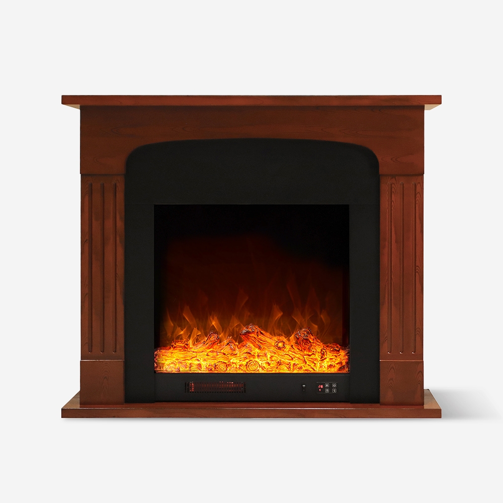 Kamin elektryczny 1500W energooszczędny imitacja drewna Ludvika M Promocja Kamin elektryczny 1500W energooszczędny imitacja drewna Ludvika M Promocja