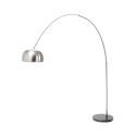 Lampa stojąca łukowa z metalu z podstawą z marmuru h220 cm Bow Promocja
