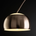 Lampa stojąca łukowa z metalu z podstawą z marmuru h220 cm Bow Sprzedaż