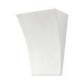 Minimalistyczna biała ceramiczna lampa ścienna Tampa Promocja