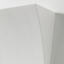 Minimalistyczna biała ceramiczna lampa ścienna Tampa Oferta