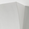 Minimalistyczna biała ceramiczna lampa ścienna Tampa Oferta