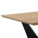 Stół jadalniany 200x100cm nowoczesny z geometryczną podstawą na 8 osób Dabliu Oferta