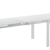 Stół rozkładany szklany 120-350x83cm do jadalni i kuchni Far Rabaty