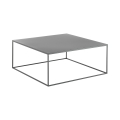 Stolik kawowy metalowy antracytowy szary 80x80cm Omaha bis Promocja