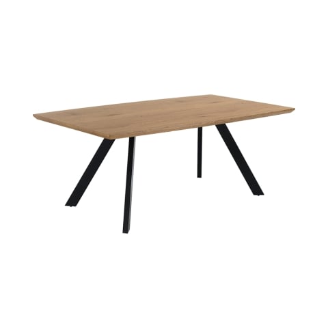 Stół jadalniany 160x90 cm nowoczesny drewniany na 8 osób Torrance Promocja