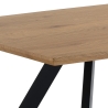 Stół jadalniany 160x90 cm nowoczesny drewniany na 8 osób Torrance Oferta