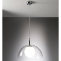 Lampa wisząca sufitowa z przezroczystym kloszem Brisbane Sprzedaż