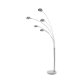 Nowoczesna lampa stojąca z 5 regulowanymi kloszami, wys. 216 cm Wellington Promocja
