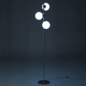 Nowoczesna lampa podłogowa z trzema kierunkowymi abażurami, wys. 160 cm Roebuck Sprzedaż