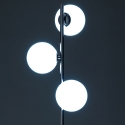 Nowoczesna lampa podłogowa z trzema kierunkowymi abażurami, wys. 160 cm Roebuck Sprzedaż