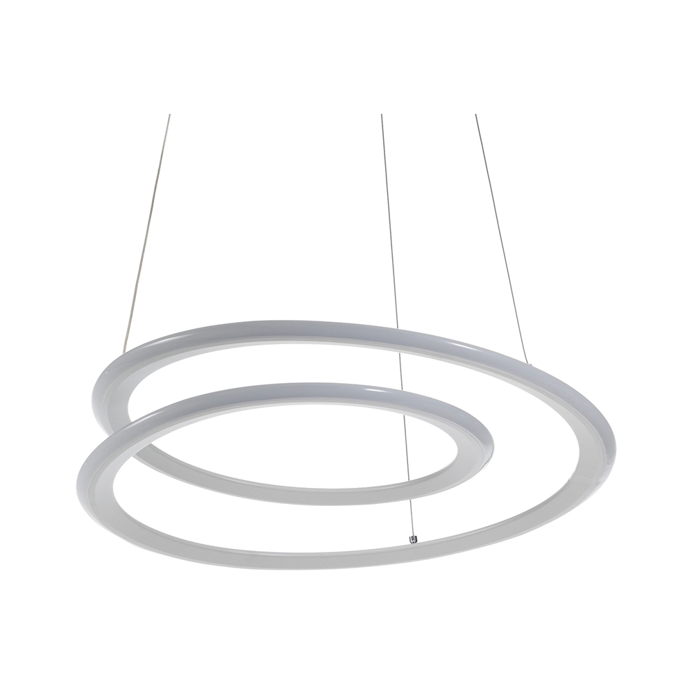 Nowoczesny żyrandol wiszący LED z regulowanym kablem Ø50 cm Howick Promocja Nowoczesny żyrandol wiszący LED z regulowanym kablem Ø50 cm Howick Promocja
