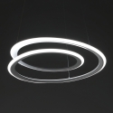 Nowoczesny żyrandol wiszący LED z regulowanym kablem Ø50 cm Howick Sprzedaż