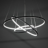 Lampa wisząca LED z plecionymi pierścieniami Ø80 cm Kering Sprzedaż