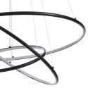 Lampa wisząca LED z plecionymi pierścieniami Ø80 cm Kering Oferta