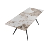 Stół rozkładany do jadalni z blatem ceramicznym 140-200x81 cm Onice Oferta