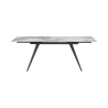 Stół rozkładany do jadalni z blatem ceramicznym 140-200x81 cm Onice Rabaty