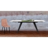Stół rozkładany do jadalni z blatem ceramicznym 140-200x81 cm Onice Stan Magazynowy