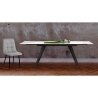 Stół rozkładany do jadalni z blatem ceramicznym 140-200x81 cm Onice Model