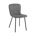 Zestaw 4 nowoczesnych krzeseł do kuchni, salonu, jadalni z tkaniny Karya Oferta