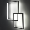 Nowoczesny plafon geometryczny kinkiet z oświetleniem LED Rhos Środki