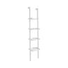 Nowoczesny biały regał ścienny w formie drabinki 4 półki h180cm Little Peoria Oferta