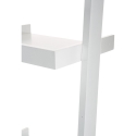 Nowoczesny biały regał ścienny w formie drabinki 4 półki h180cm Little Peoria Katalog