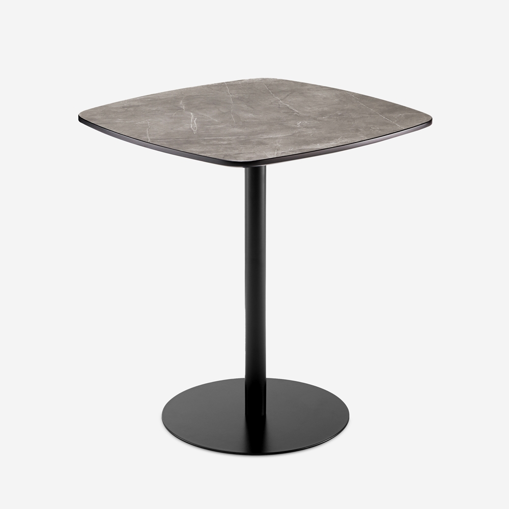 Stół do jadalni 70x70cm do restauracji kuchni imitacja marmuru czarny Mikee+ Promocja Stół do jadalni 70x70cm do restauracji kuchni imitacja marmuru czarny Mikee+ Promocja