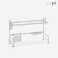 Ociekacz suszarka do naczyń stojący na zlewozmywak 105x27x56cm Nalan Plus Promocja
