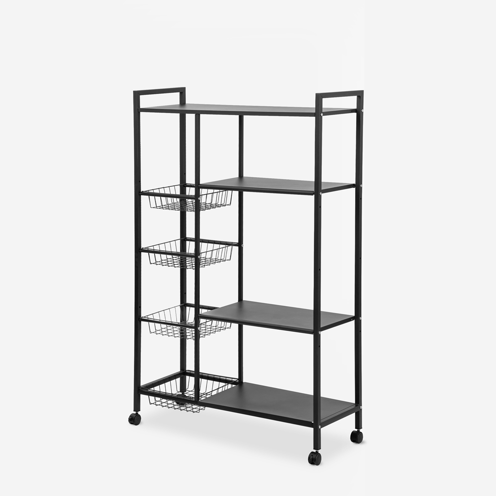 Wózek kuchenny z koszami na owoce i warzywa 80x32x135cm Faris XL Promocja