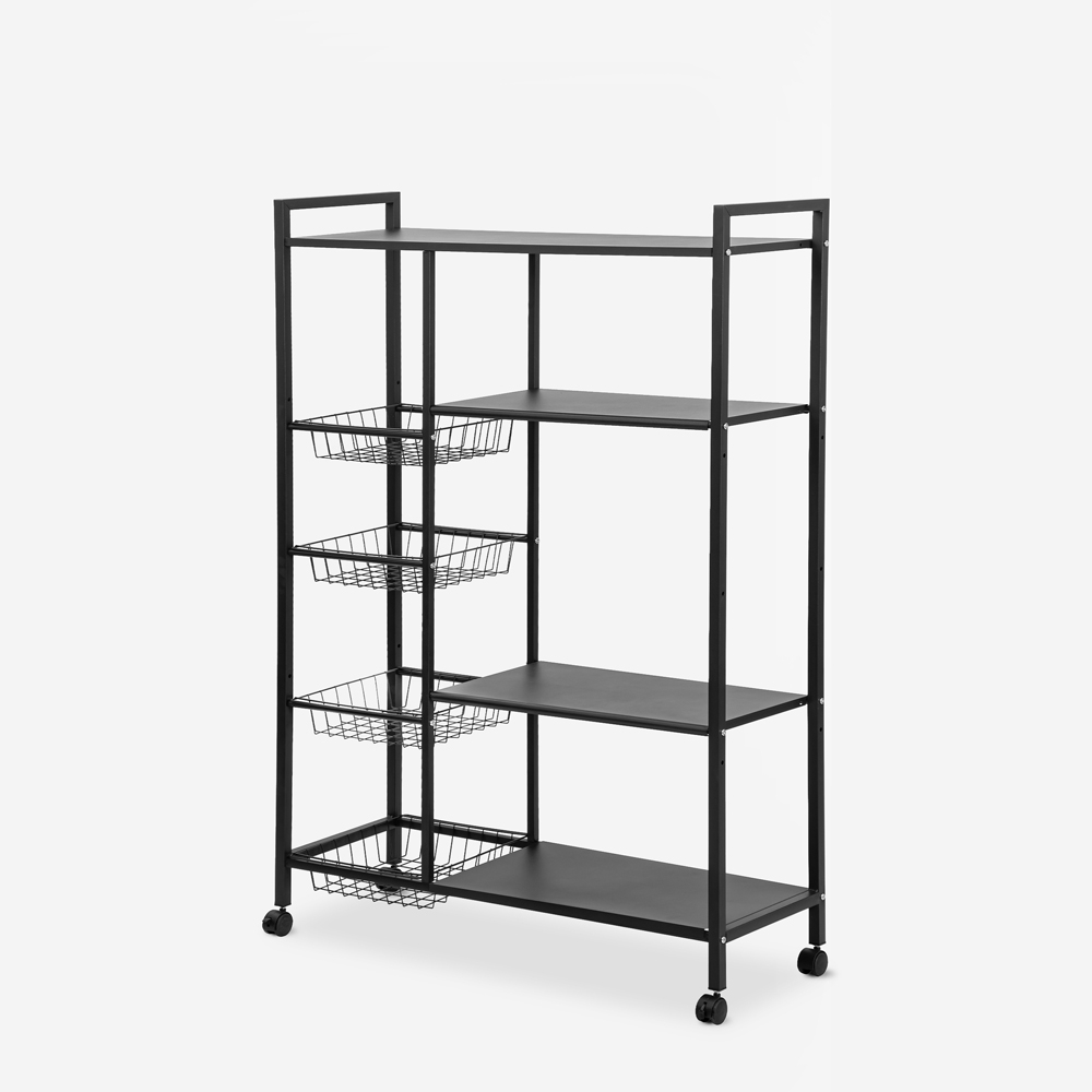 Wózek kuchenny na kółkach na owoce 115x32x135cm Faris Deluxe Promocja Wózek kuchenny na kółkach na owoce 115x32x135cm Faris Deluxe Promocja