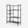 Wózek kuchenny na kółkach na owoce 115x32x135cm Faris Deluxe Oferta
