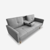 Sofa do spania 2 osobowa w stylu nordyckim z tkaniny z uchwytem na napoje Donum Sprzedaż