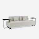 Modułowa sofa 3-osobowa z poduszkami i stolikami Salus Katalog