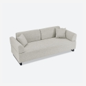 Modułowa sofa 3-osobowa z poduszkami i stolikami Salus Wybór