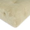 Prawostronna sofa modułowa 4-osobowa z weluru prążkowanego Cady Velvet Wybór