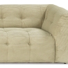 Prawostronna sofa modułowa 4-osobowa z weluru prążkowanego Cady Velvet Cechy