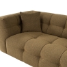 Nowoczesna sofa dwuosobowa z bouclé w kolorze khaki 192 cm Cady 2 Stan Magazynowy