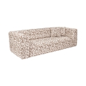 Nowoczesna sofa 3-osobowa z tkaniny wzorzystej z poduszkami 235cm Cady 3 Sprzedaż