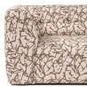 Nowoczesna sofa 3-osobowa z tkaniny wzorzystej z poduszkami 235cm Cady 3 Stan Magazynowy