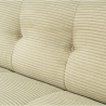 Modułowa lewostronna sofa narożna 4-osobowa z weluru Cady Velvet Środki